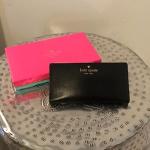 Kate Spade Black Leather Wallet